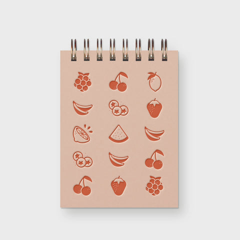 Fruit Grid Mini Jotter