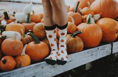 Jack O Lantern Sock