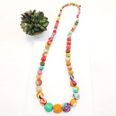 Kantha Kali Necklace