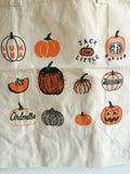 Pumpkin Types Tote Bag