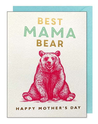 Mother's Day Mama Bear Card